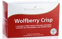 Wolfberry Crisp™ bars - batonėliai su ožerškio uogomis (6 vnt. dėžutėje)