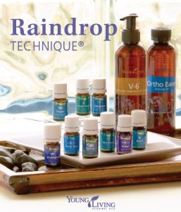 Raindrop Technique -lankstinukas